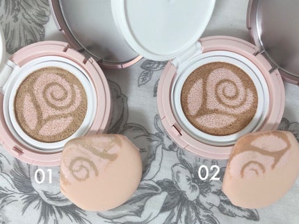 ZEESEA ZEESEA メタバースピンクシリーズ ソフトフォーカスツートンBBクッションのクチコミ「ZEESEA
メタバースピンクシリーズ 
ソフトフォーカスツートンBBクッション
01 / 0.....」(3枚目)