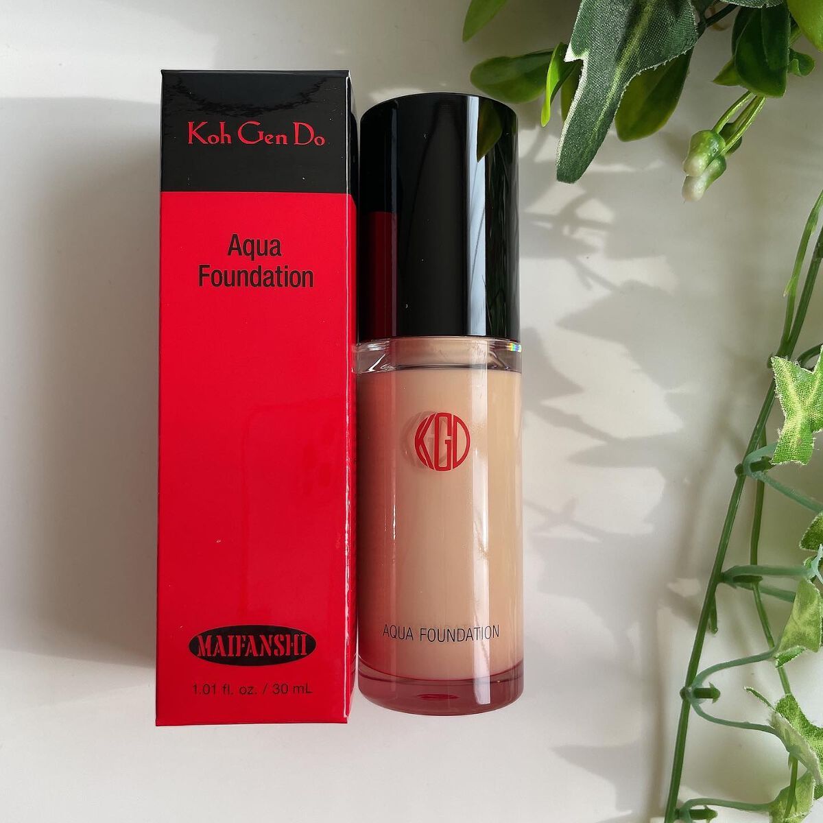 マイファンスィー アクアファンデーション 013(標準色) ピンクオークル/Koh Gen Do/リキッドファンデーションを使ったクチコミ（1枚目）
