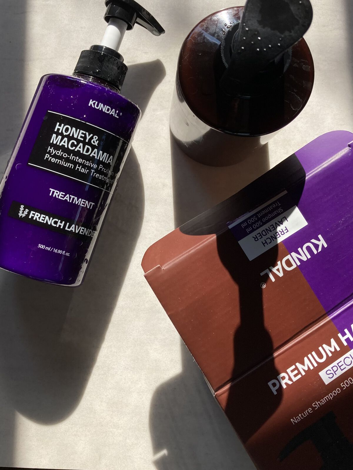 ハニー&マカデミアシャンプー／トリートメント  LA VIE EN RORE  /KUNDAL/市販シャンプーを使ったクチコミ（1枚目）