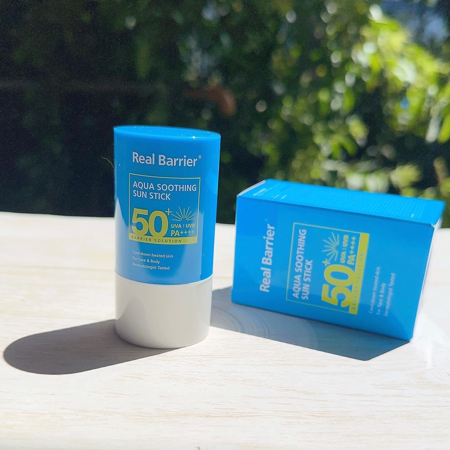 アクアスージングサンスティック/Real Barrier/日焼け止めスティックを使ったクチコミ（1枚目）