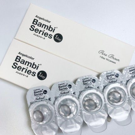 バンビシリーズ ワンデー ナチュラル/AngelColor/ワンデー(1DAY)カラコンを使ったクチコミ(4枚目)