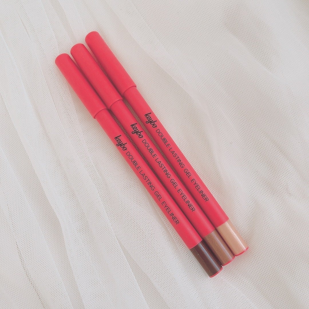 ダブルラスティングジェルライナー/keybo/ジェルアイライナーを使ったクチコミ(4枚目)