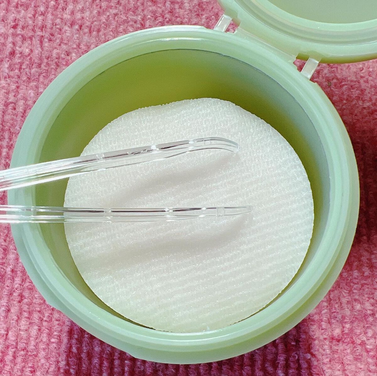 ドクダミカーミングタッチスポットパッド/Abib /トナーパッドを使ったクチコミ(2枚目)