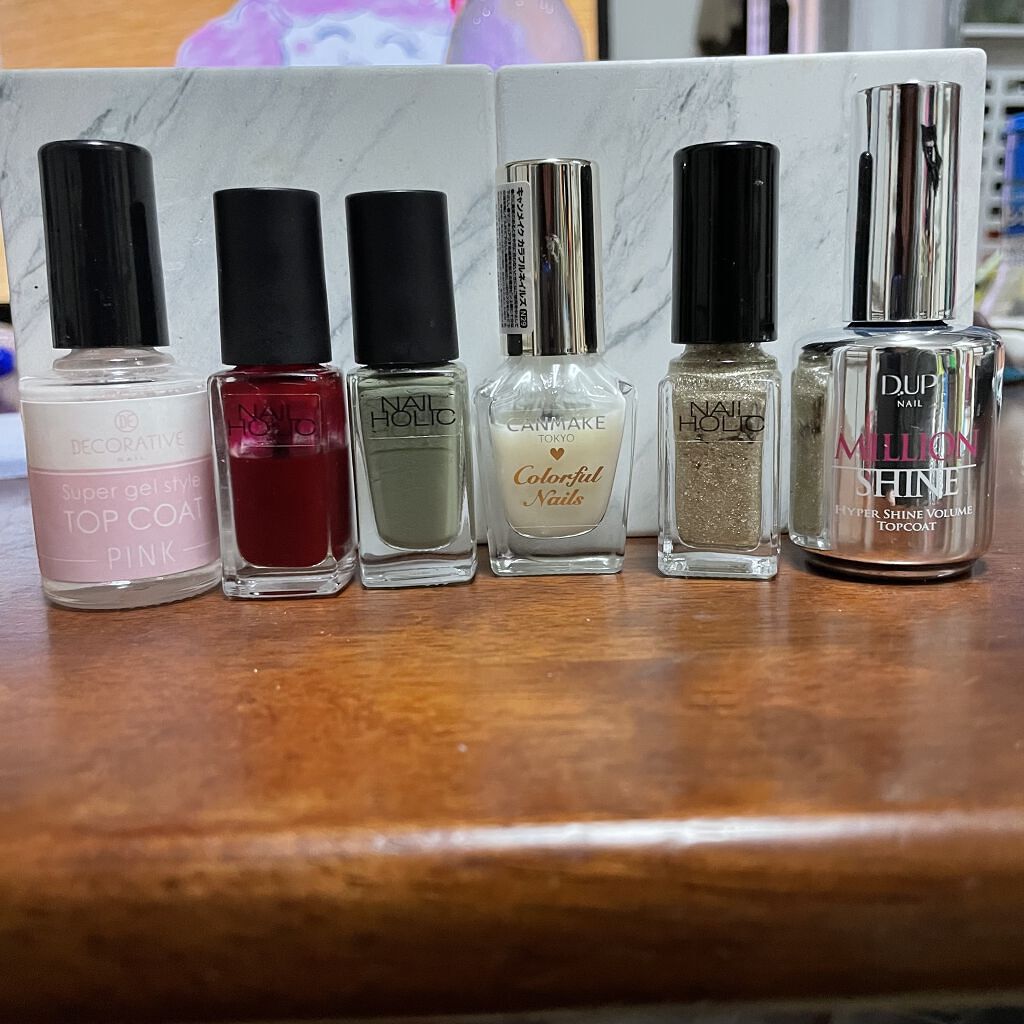 ミリオンシャイン トップコート/D-UP/ネイルトップコートを使ったクチコミ（3枚目）