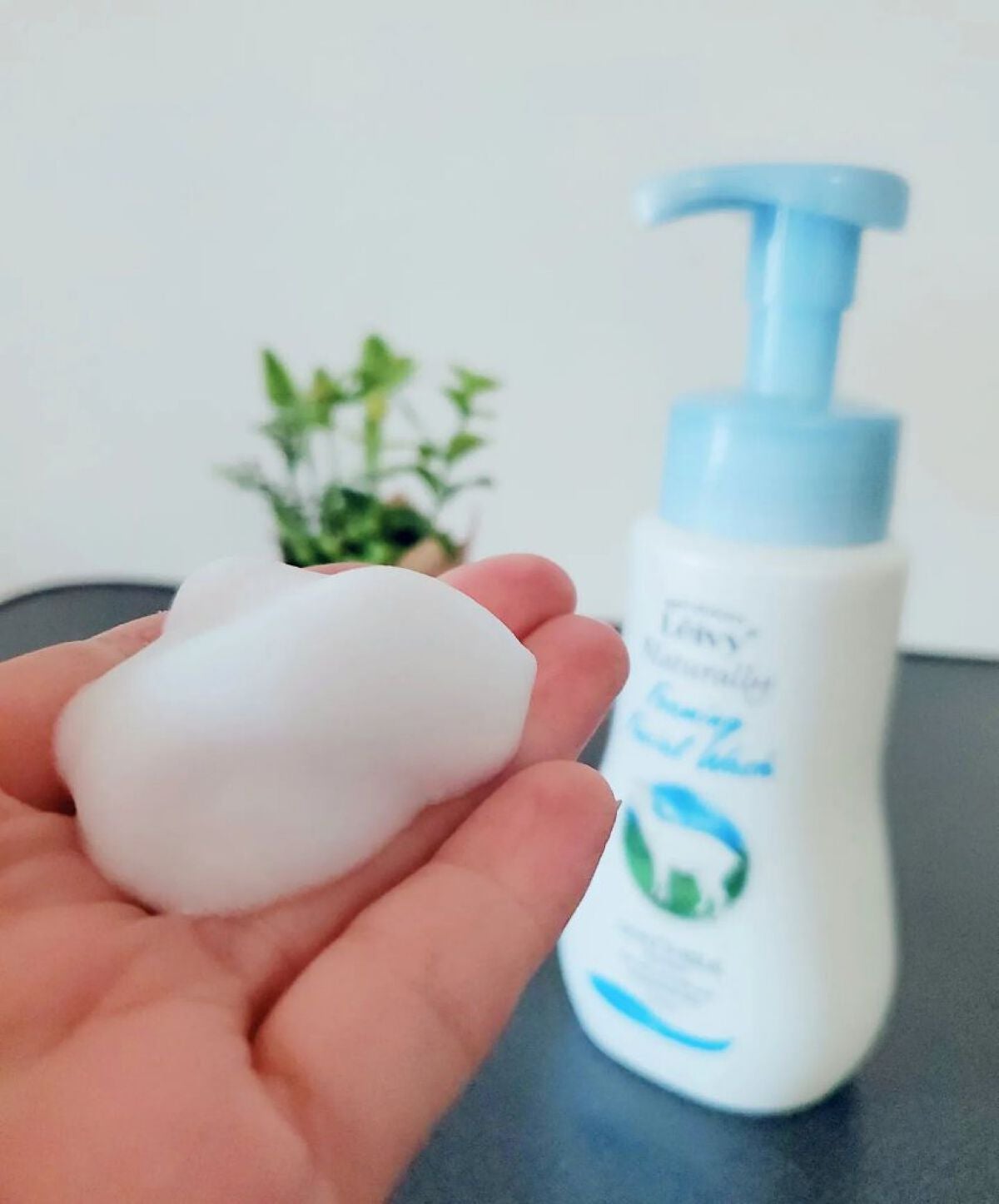 レイヴィーフォームフェイシャルウォッシュ ゴートミルク/Leivy/洗顔フォームを使ったクチコミ(2枚目)