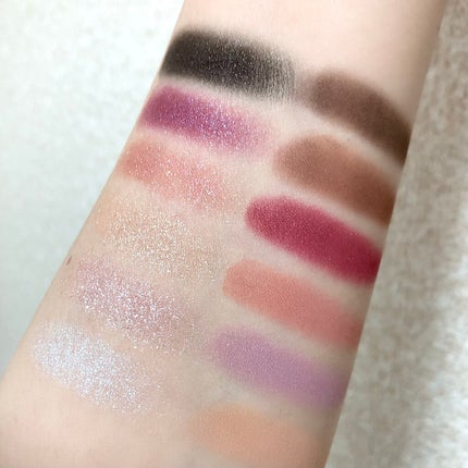 リトルエンジェル12色アイシャドウパレット/FlowerKnows/アイシャドウパレットを使ったクチコミ(5枚目)