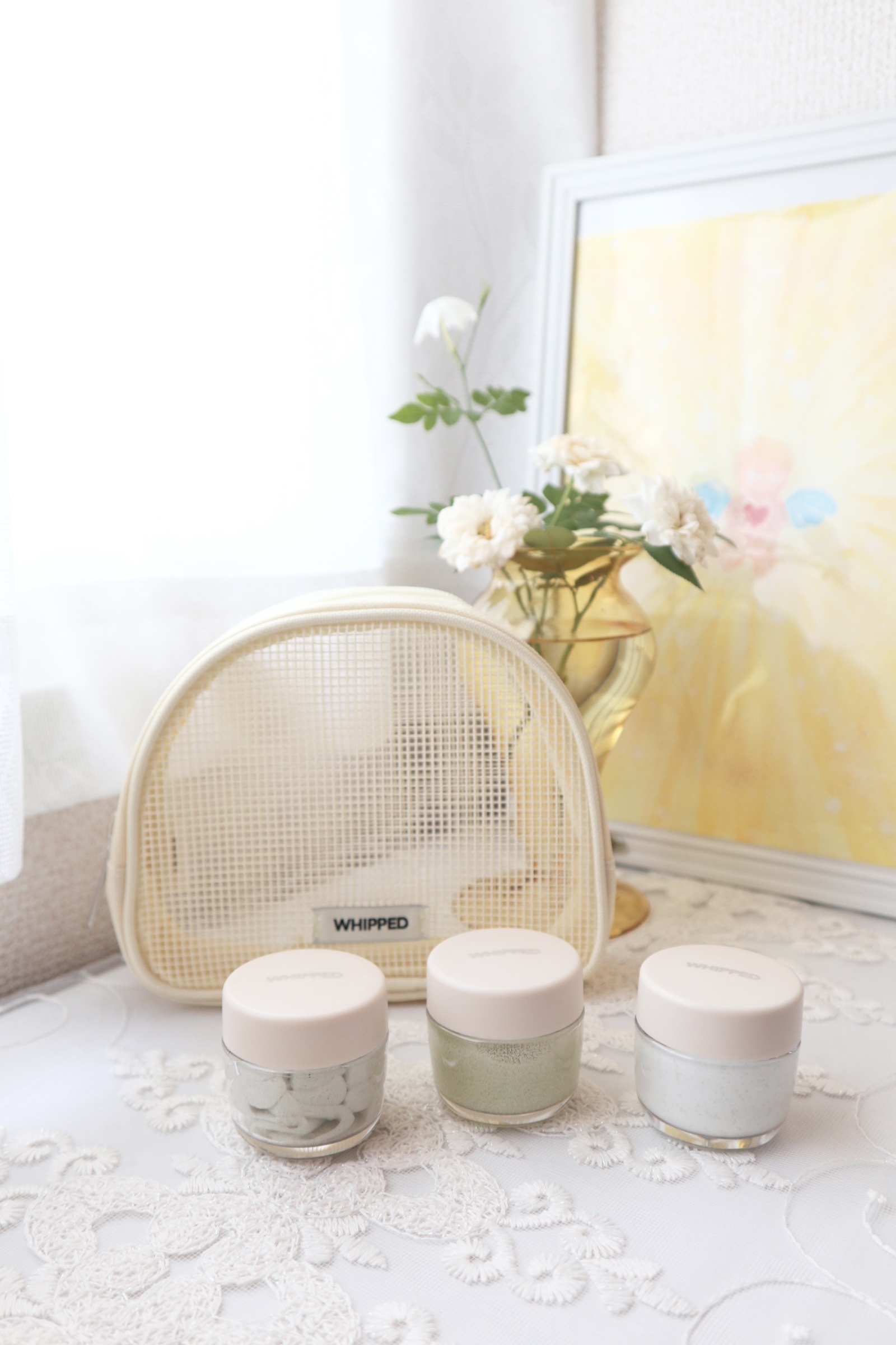 ホイップドヴィーガンパッククレンザーディスカバリーキット/WHIPPED/スキンケアキットを使ったクチコミ（2枚目）