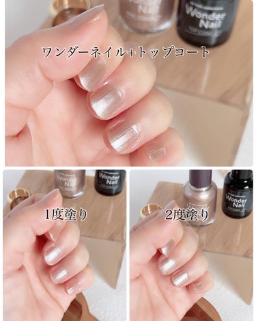 pa ワンダーネイル トップコート/pa nail collective/ネイルトップコート・ベースコートを使ったクチコミ（6枚目）