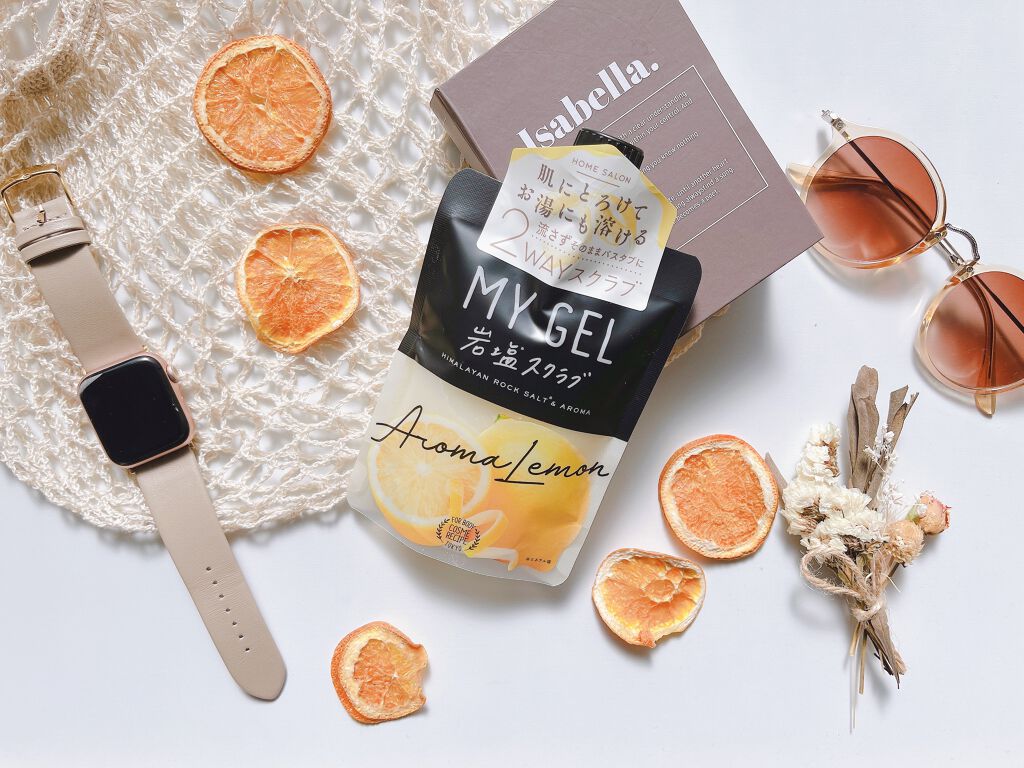 MY GEL 岩塩スクラブ/COSME RECIPE/ボディスクラブを使ったクチコミ(1枚目)