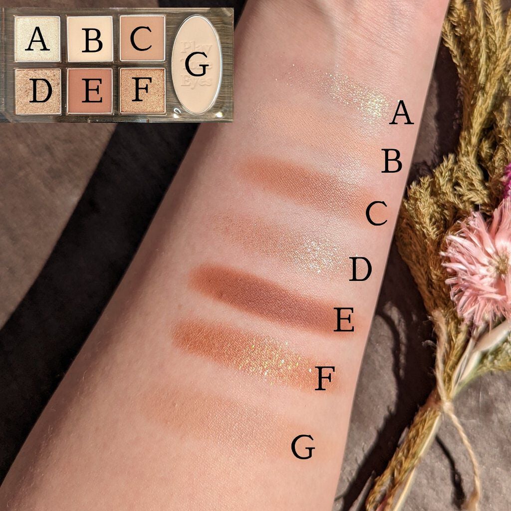 プレイトーンアイパレット/ETUDE/アイシャドウパレットを使ったクチコミ(6枚目)