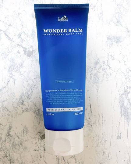 WONDER BALM/La'dor/洗い流すヘアトリートメントを使ったクチコミ(1枚目)