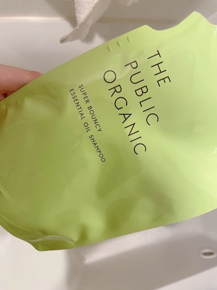 スーパーバウンシー DM シャンプー/DM ヘア トリートメント シャンプー詰替 400ml/THE PUBLIC ORGANIC/市販シャンプーの画像
