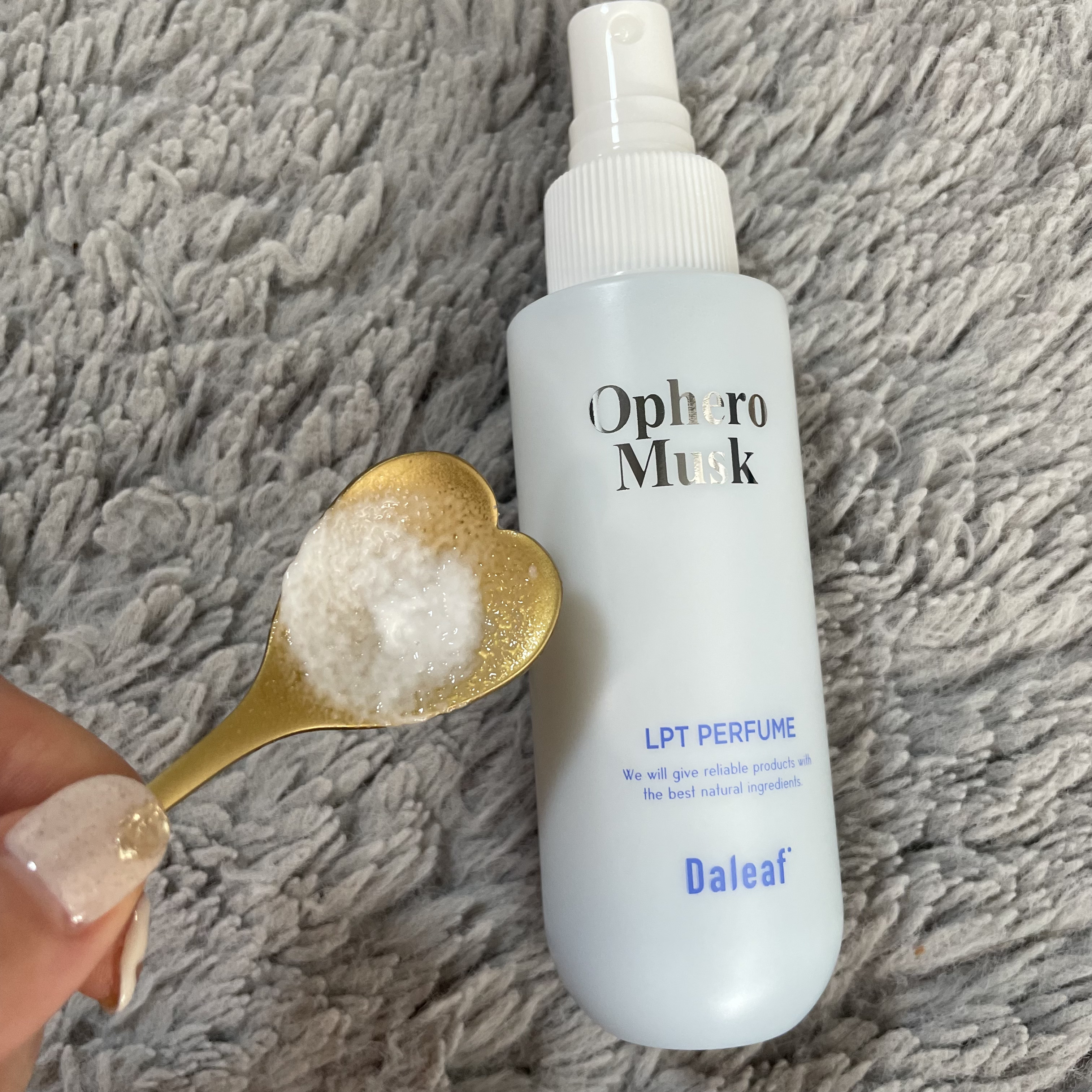 パフュームヘアパックインミスト Pink Breeze/Daleaf/アウトバストリートメントを使ったクチコミ（2枚目）