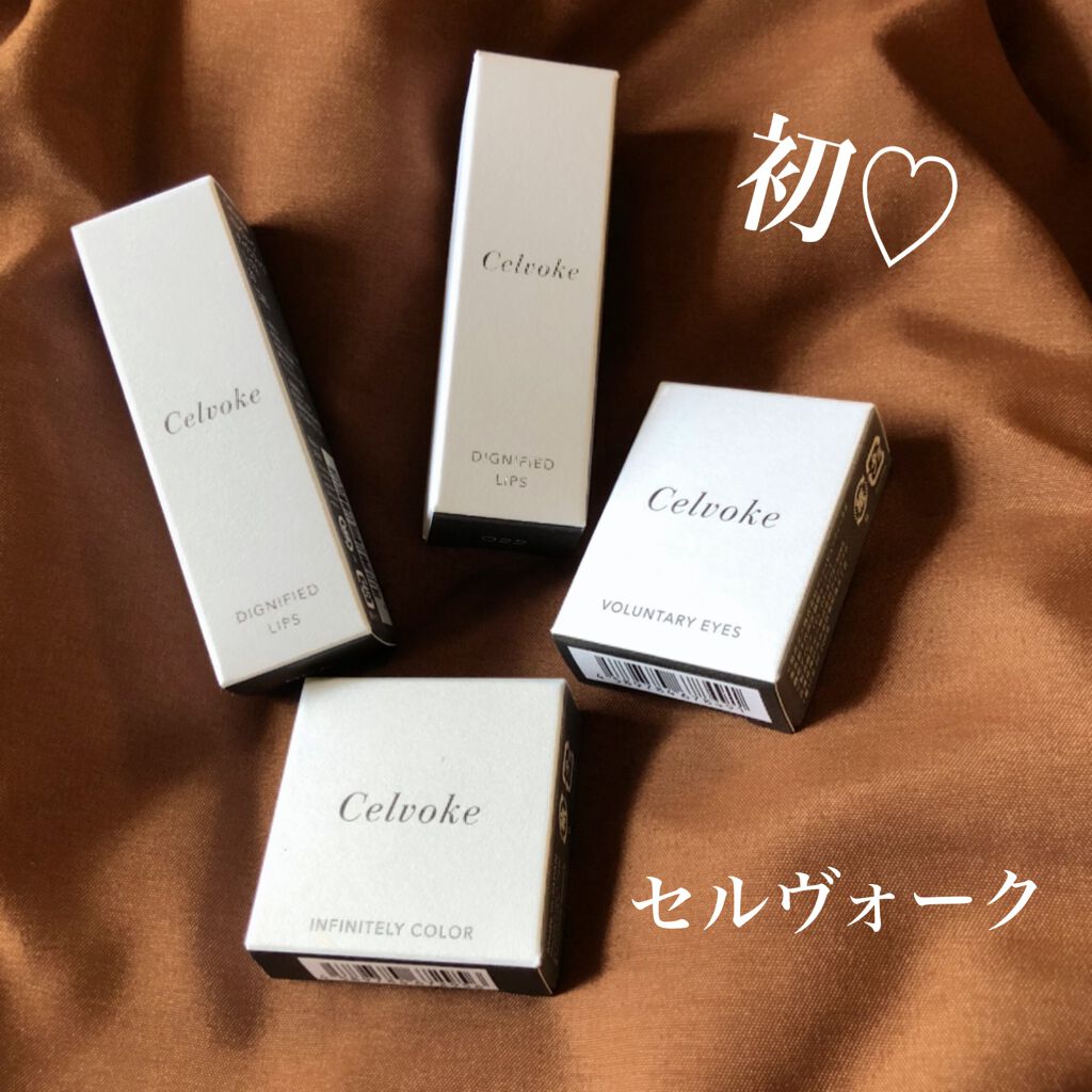 セルヴォーク ヴォランタリー アイズ/Celvoke/単色アイシャドウを使ったクチコミ（1枚目）