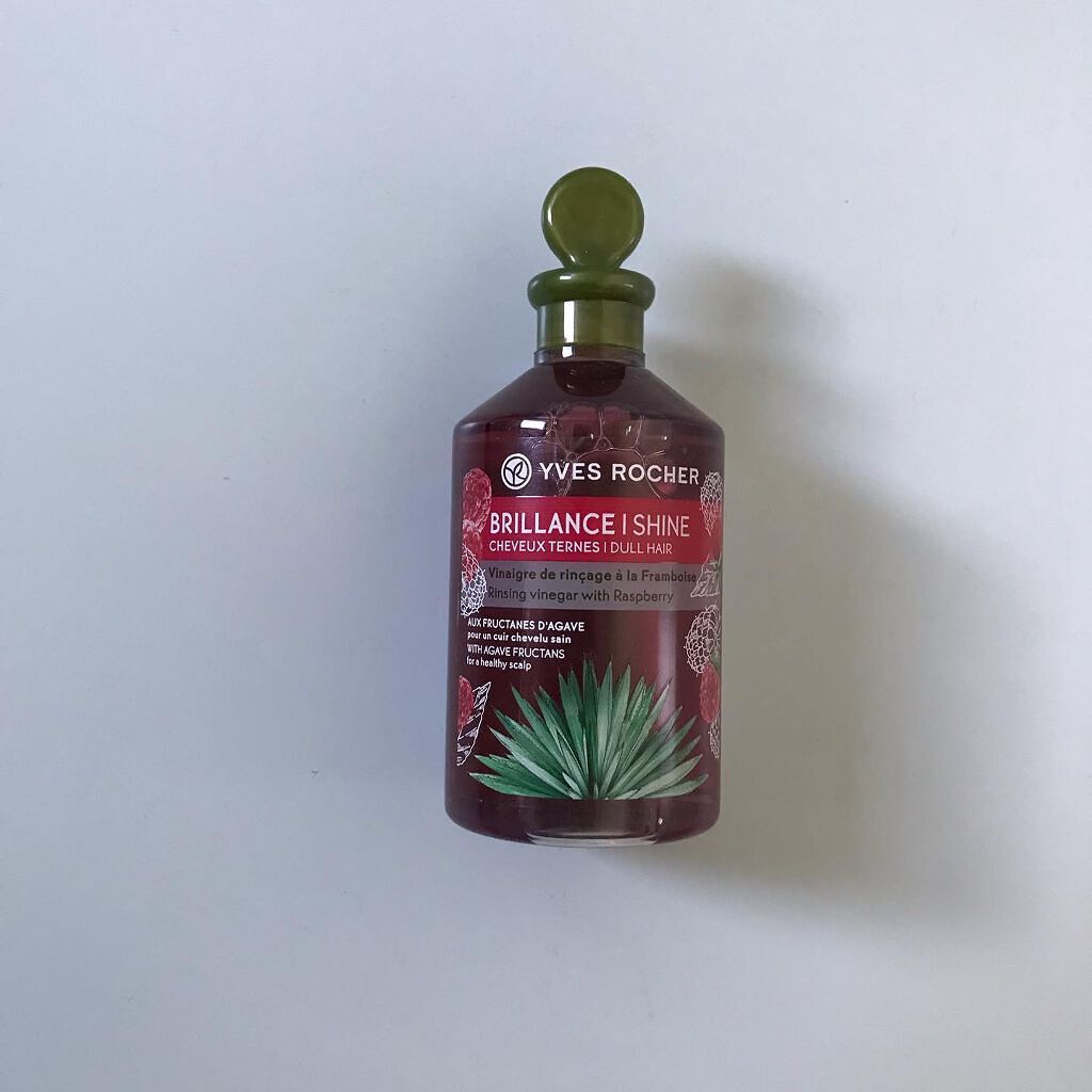 リンシングビネガー シルキーシャイン さらキララズベリー/イヴ・ロシェ/洗い流すヘアトリートメントを使ったクチコミ（1枚目）