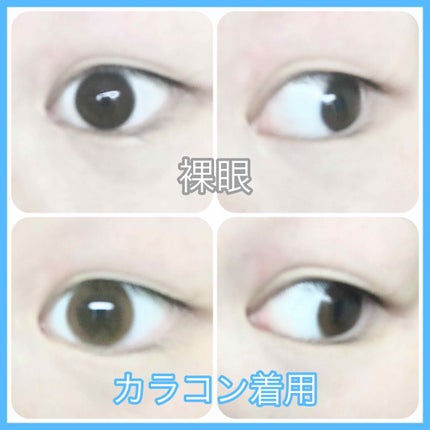 LA FILLE (ラ・フィーユ)/LA FILLE/カラーコンタクトレンズを使ったクチコミ(4枚目)