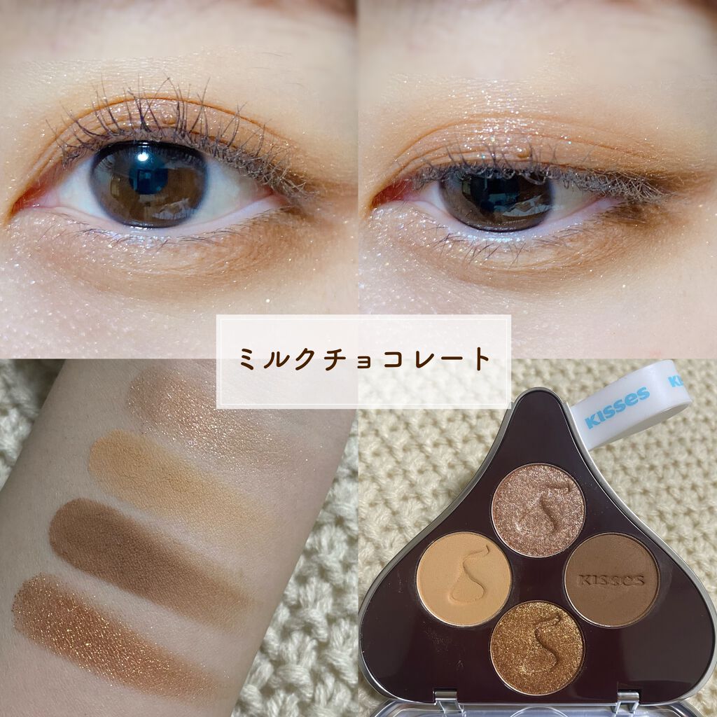 キスチョコレート プレイカラーアイズ/ETUDE/アイシャドウパレットを使ったクチコミ(3枚目)