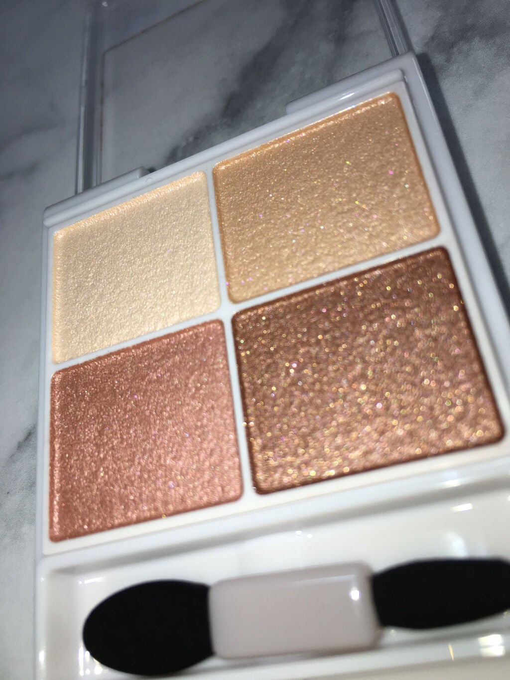 シルキースフレアイズ/キャンメイク/アイシャドウパレットを使ったクチコミ(3枚目)