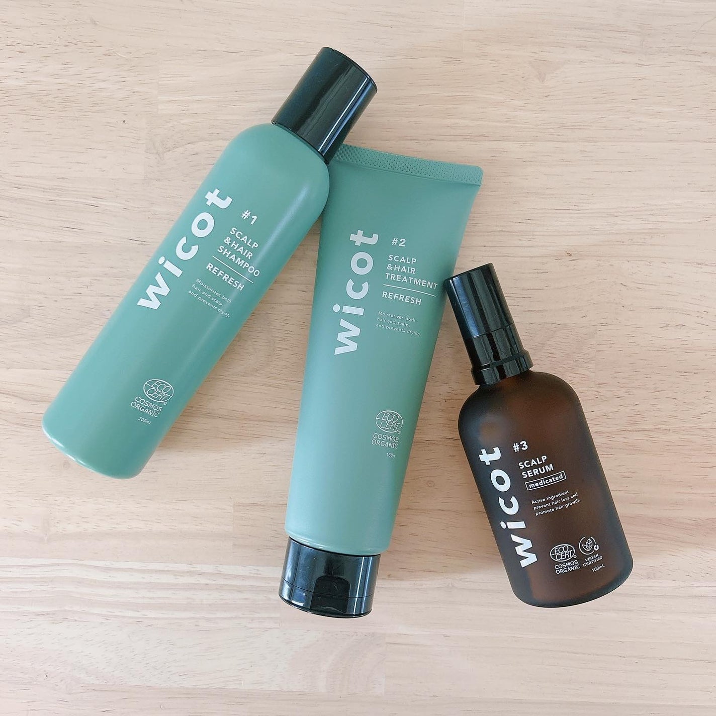 薬用スカルプセラム/wicot/頭皮ローションを使ったクチコミ(1枚目)