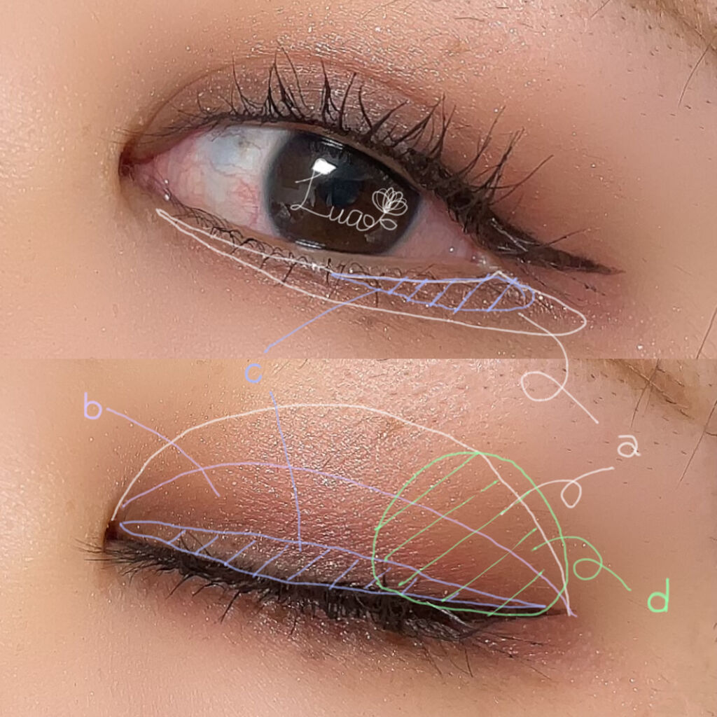 マイシャドウパレット Lady/play on make/アイシャドウパレットを使ったクチコミ（2枚目）