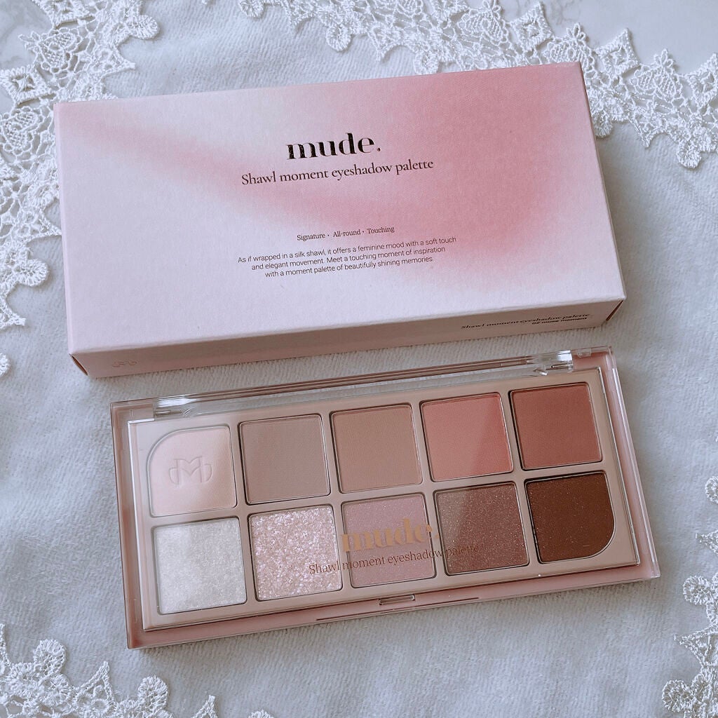 MDショールモーメント アイシャドウパレット/mude/アイシャドウパレットを使ったクチコミ(8枚目)