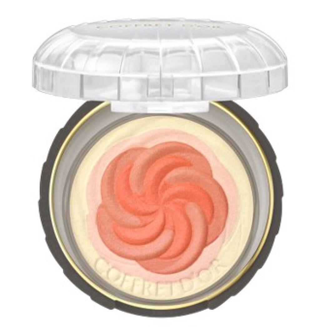 コフレドールスマイルアップチークスN 試してみた】スマイルアップチークスS コフレドールの人気色