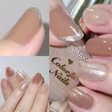 ネイルホリック Dreamy Pearl color/ネイルホリック/マニキュアを使ったクチコミ（2枚目）