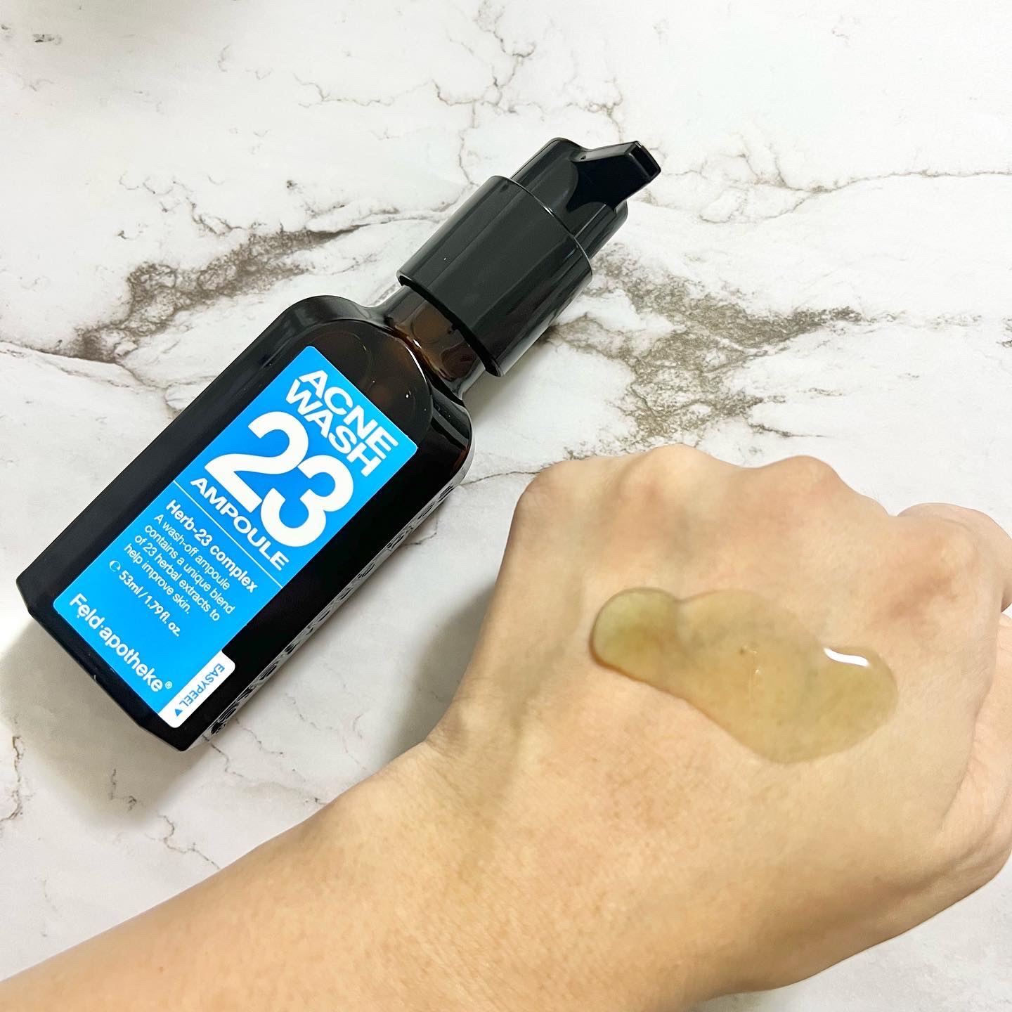 アクネウォッシュ23アンプル/Feld Apotheke/美容液を使ったクチコミ（2枚目）