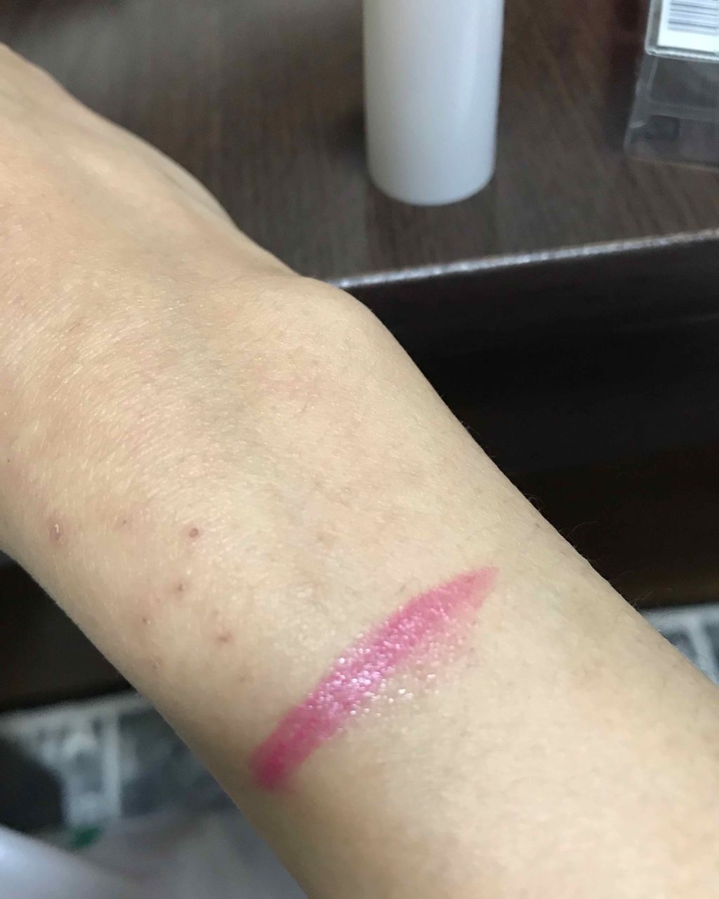 口紅（詰替用） 345 パープル系パール/ちふれ/口紅を使ったクチコミ（2枚目）