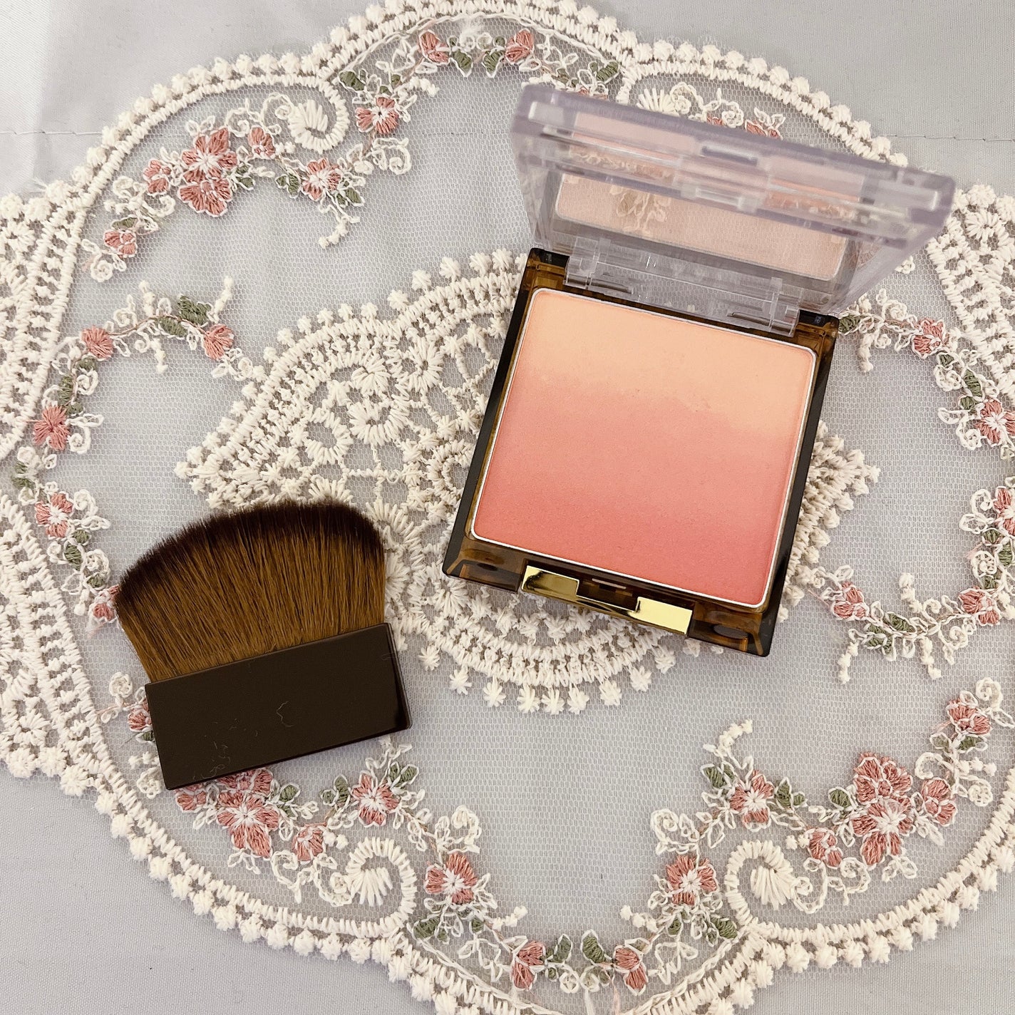 オーラティック ブラッシュ/excel/パウダーチークを使ったクチコミ(1枚目)