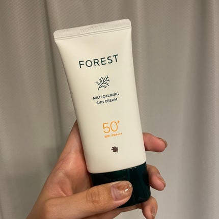 フォレスト マイルドカーミングサンクリーム/FoRest by Greenfinger/日焼け止めクリームを使ったクチコミ(1枚目)