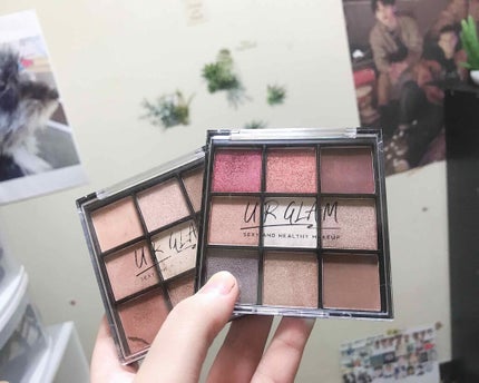 UR GLAM BLOOMING EYE COLOR PALETTE/U R GLAM/アイシャドウパレットを使ったクチコミ(1枚目)