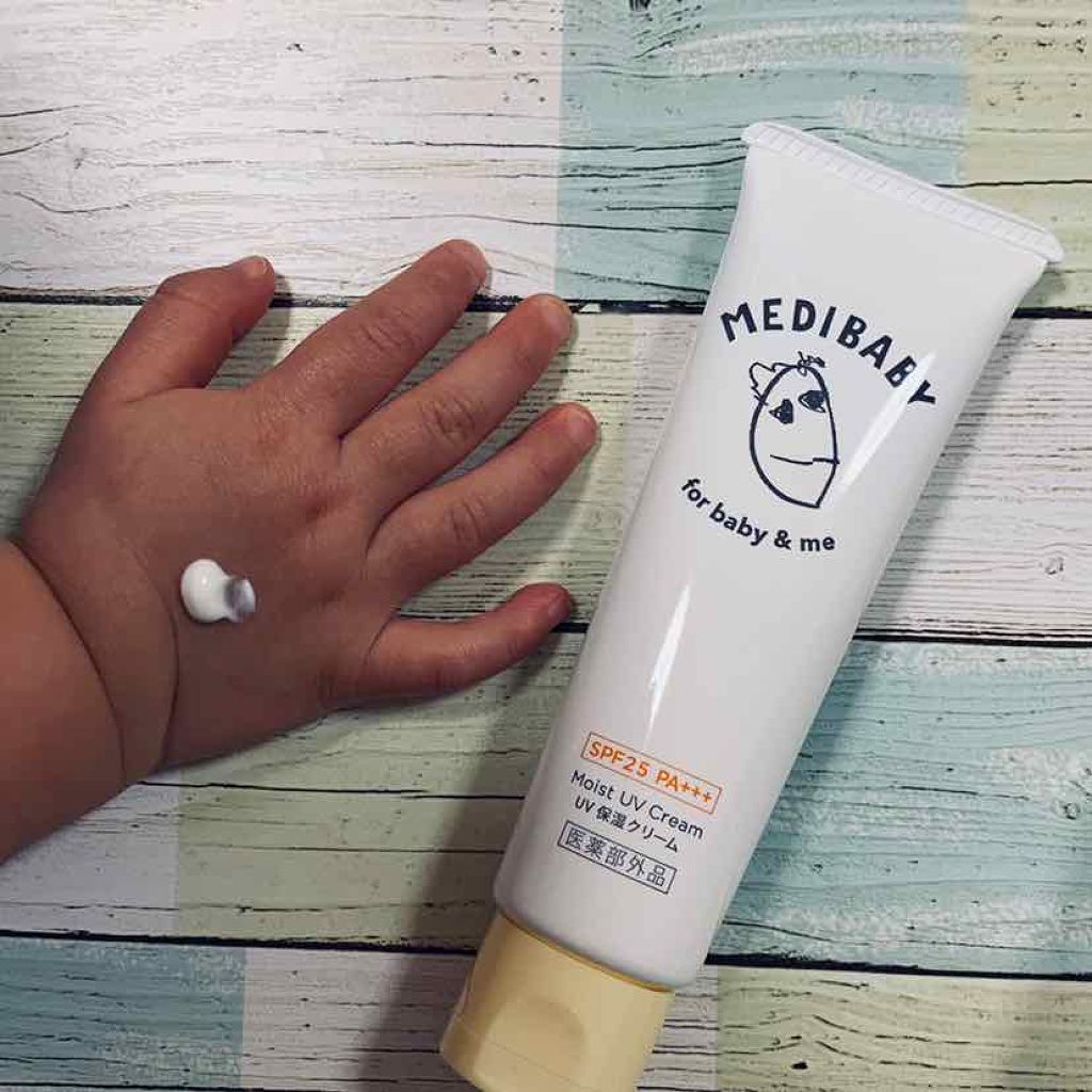 薬用UV保湿クリーム/MEDIBABY/ボディクリームを使ったクチコミ（2枚目）