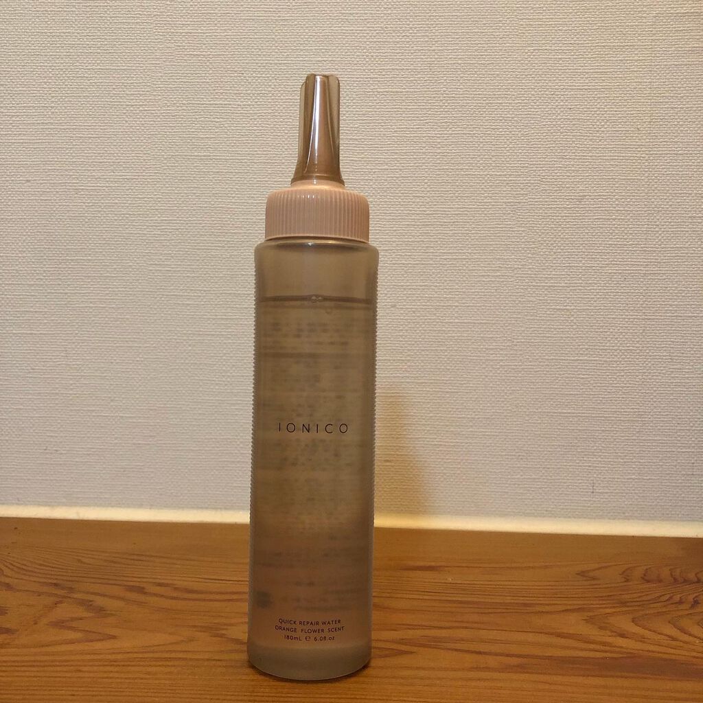 プレミアムイオン クイックリペアウォーター (毛髪美容補修水)/IONICO/洗い流すヘアトリートメントを使ったクチコミ(1枚目)