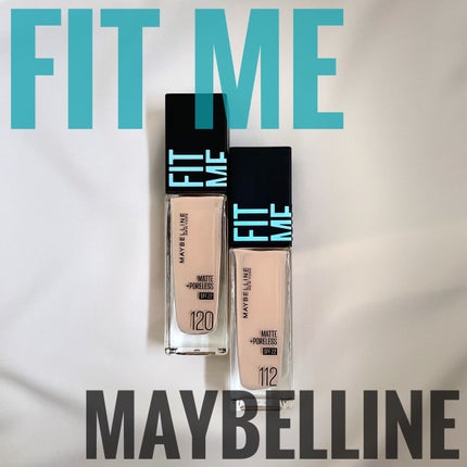フィットミー リキッドファンデーション R/MAYBELLINE NEW YORK/リキッドファンデーションを使ったクチコミ(1枚目)