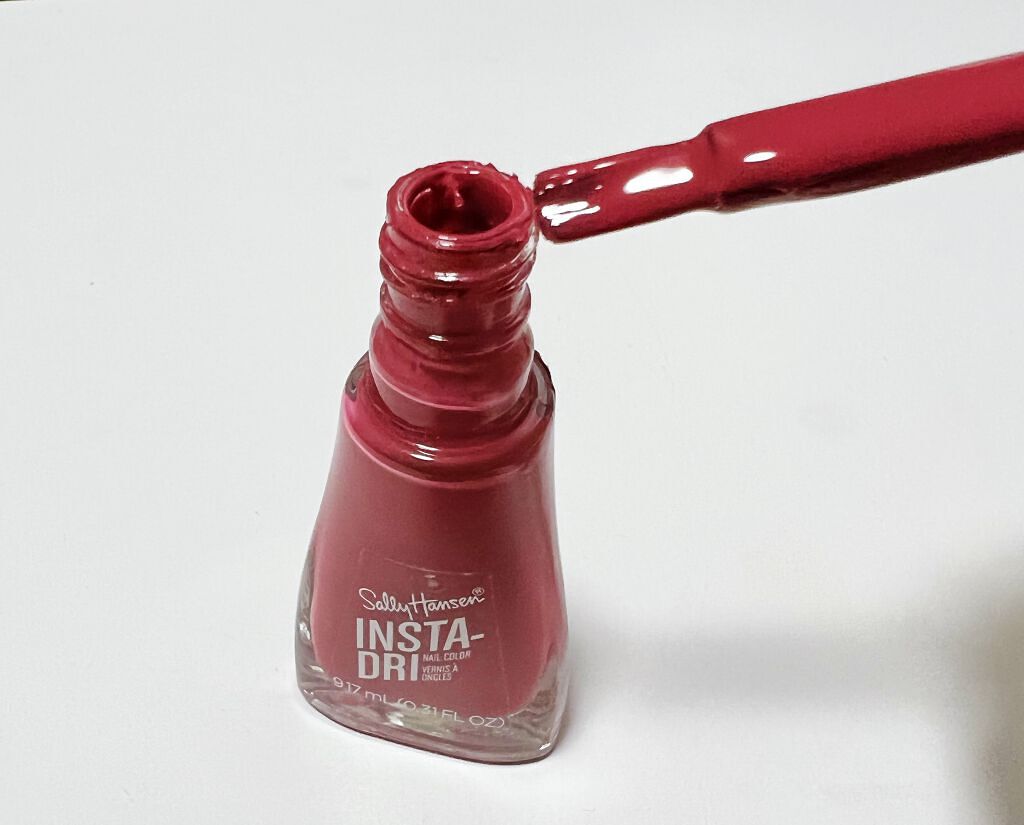 インスタドライ ネイルカラー 413 エスプレッソ/サリーハンセン/オールインワンネイルを使ったクチコミ（2枚目）