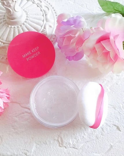 メイク キープ パウダー/コーセーコスメニエンス/ルースパウダーを使ったクチコミ(4枚目)