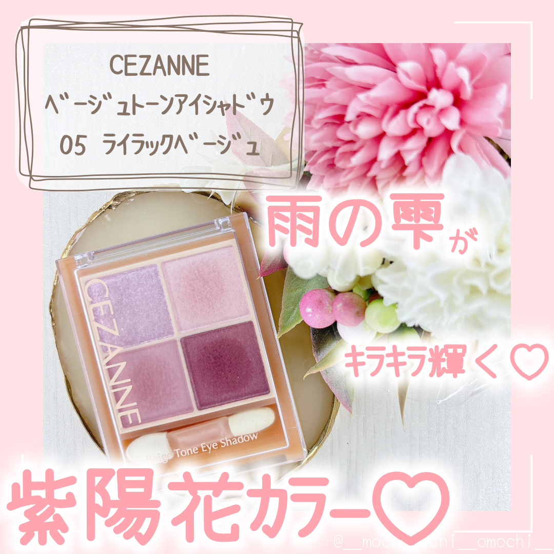 ベージュトーンアイシャドウ/CEZANNE/アイシャドウパレットを使ったクチコミ（1枚目）