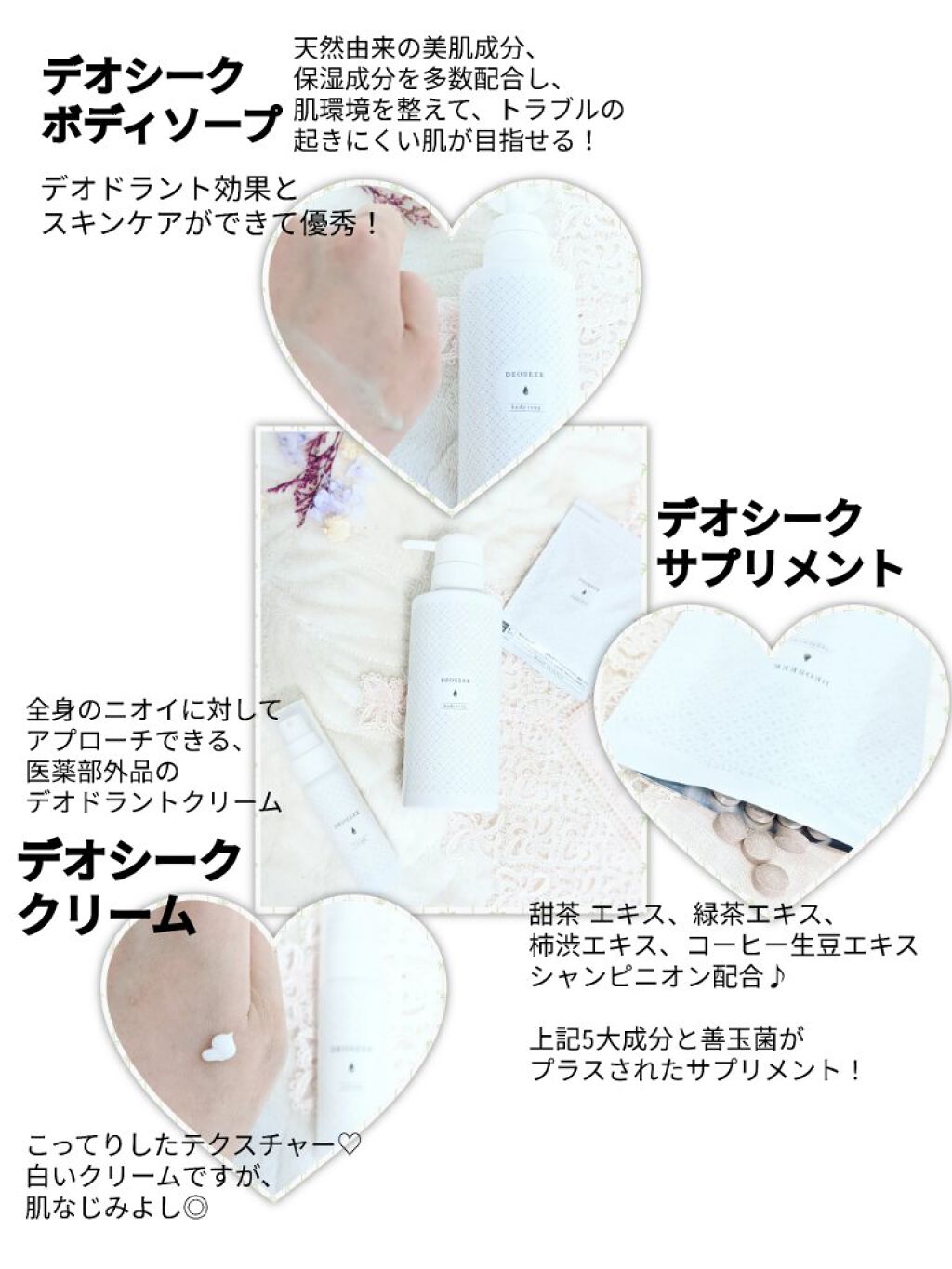 デオシーク クリーム/DEOSEEK/デオドラント・制汗剤を使ったクチコミ（1枚目）