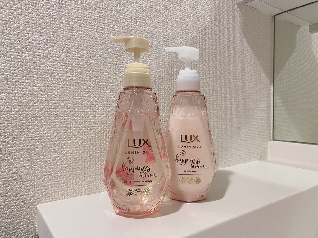 ルミニーク ハピネスブルーム シャンプー／トリートメント/LUX/市販シャンプーを使ったクチコミ（1枚目）