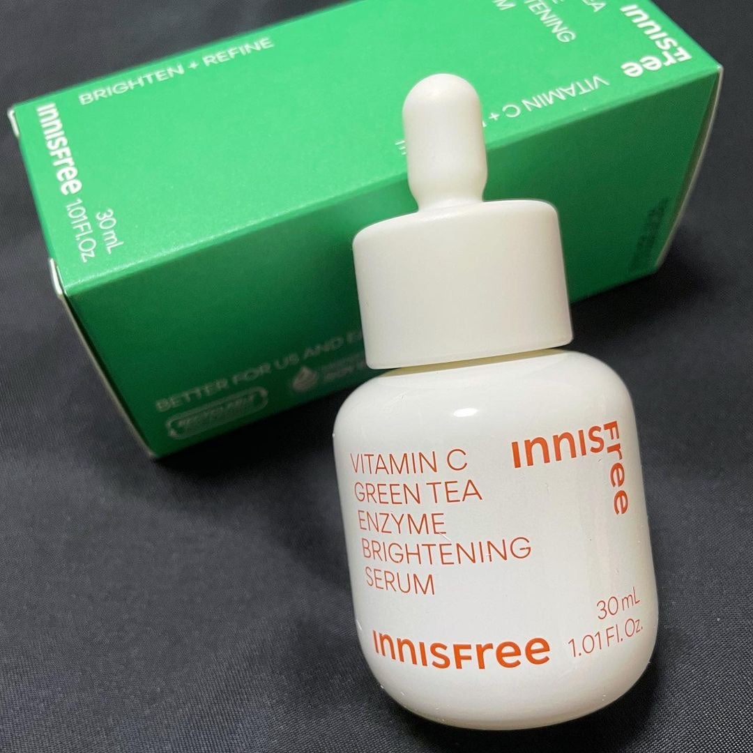 ビタC グリーンティーエンザイム ブライト セラム/innisfree/美容液を使ったクチコミ(2枚目)