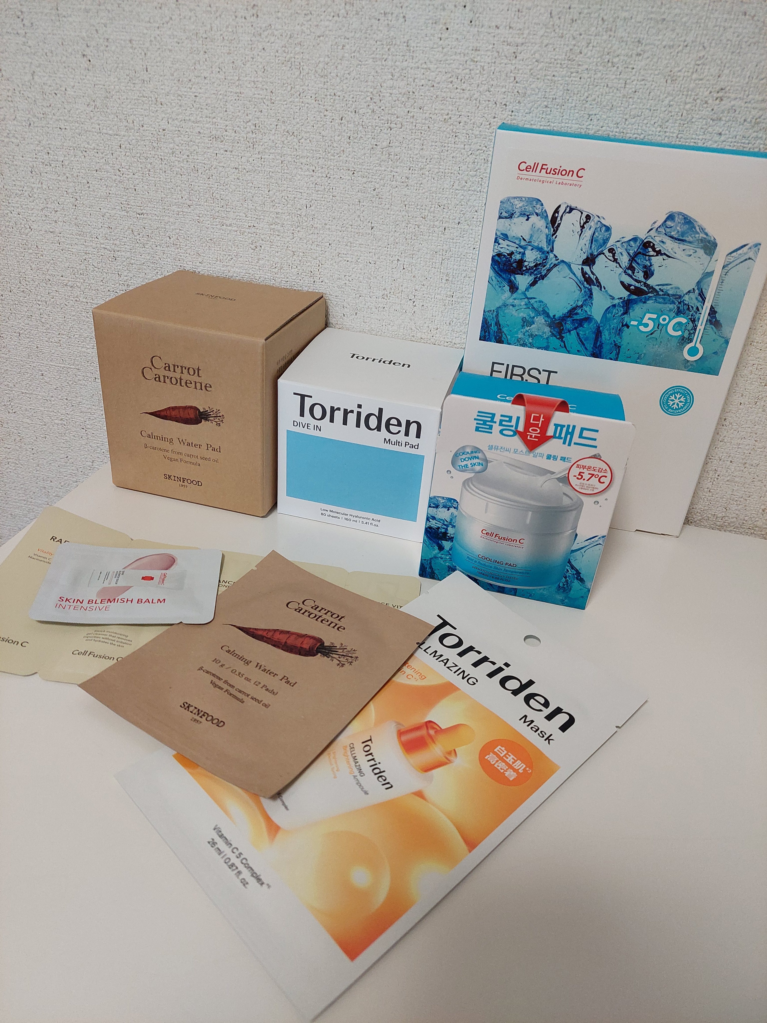 キャロットカロテン カーミングウォーターパッド/SKINFOOD/トナーパッドを使ったクチコミ（1枚目）