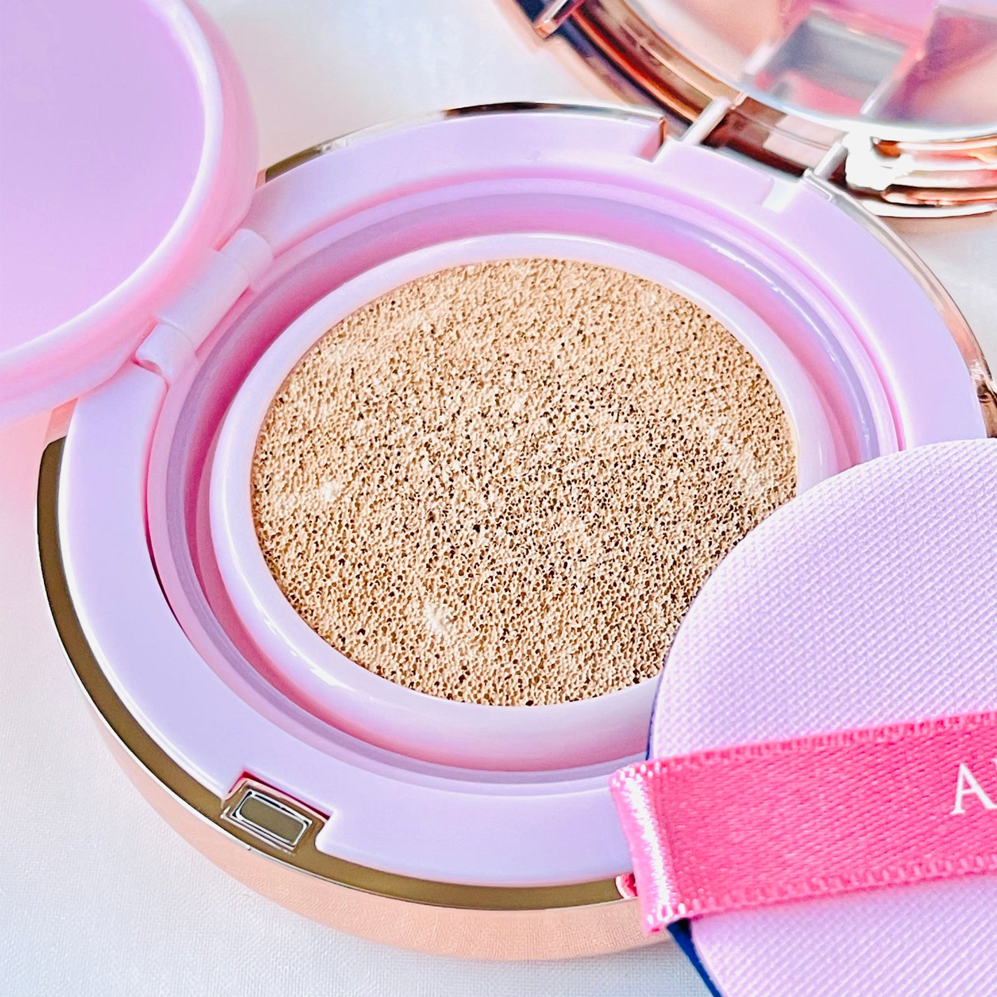 ピンクティーツリーカバークッション/APLIN/クッションファンデーションを使ったクチコミ(4枚目)