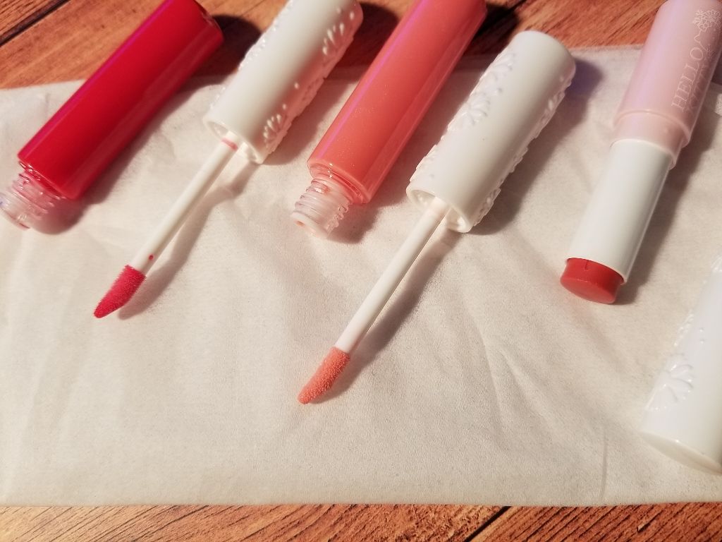 Blooming Kitty リップグロス/DAISO/リップグロスを使ったクチコミ（2枚目）