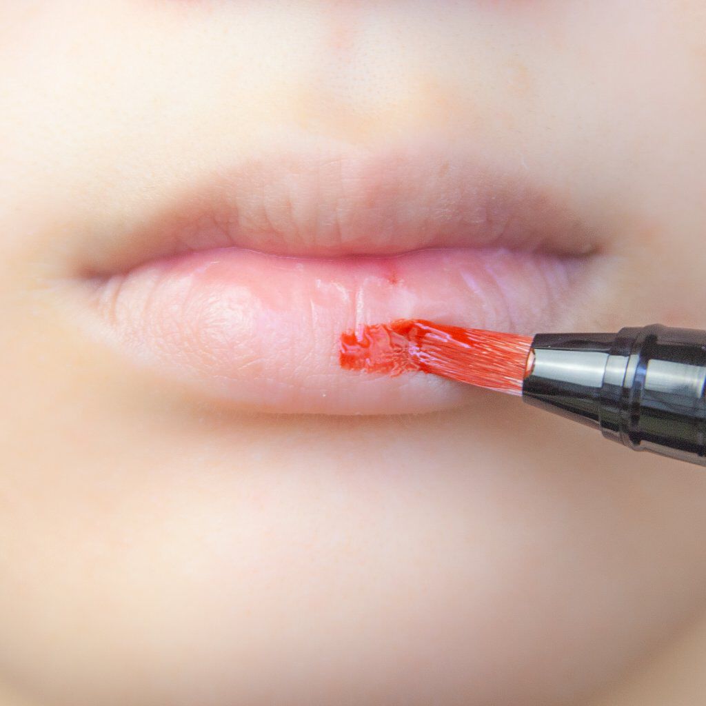 ティント ザ ブラッシュ/LB/リップティントを使ったクチコミ(4枚目)