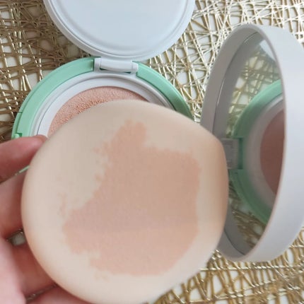 ティーツリーデイデイトーンアップサンクッション/NOWATER/日焼け止めローションを使ったクチコミ(5枚目)