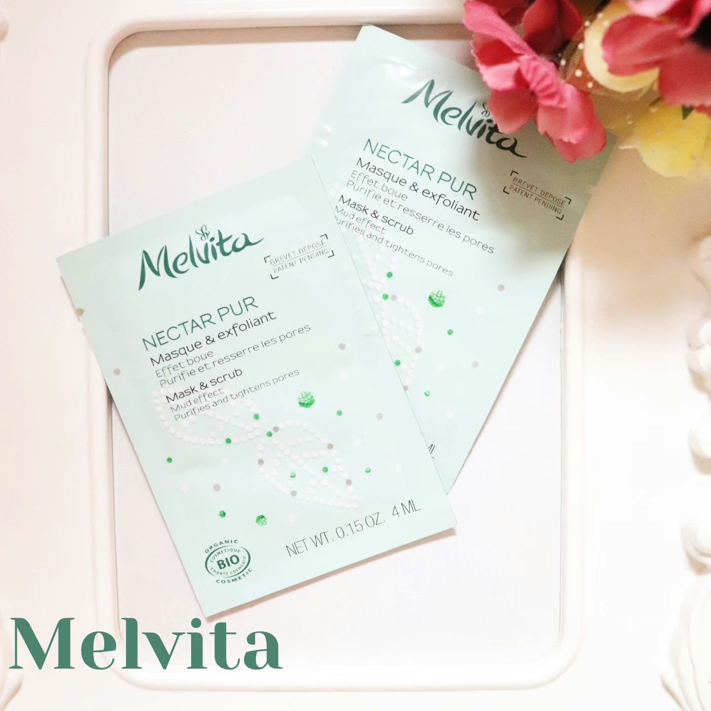 ネクターピュア マスク＆スクラブ/Melvita/洗い流すパック・マスクを使ったクチコミ（1枚目）