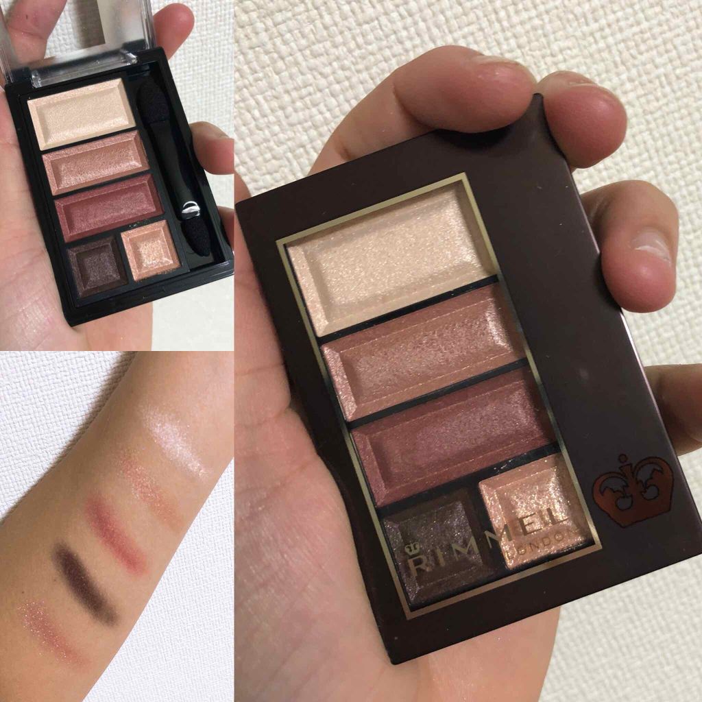 ショコラスウィート アイズ/リンメル ロンドン/アイシャドウパレットを使ったクチコミ(1枚目)