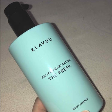 KLAVUU ボディエッセンスコレクション THE FRESH   BODY ESSENCE
家にありました使っていますボディークリームです

KLAVUUっていう韓国コスメらしいです、、、（無知）パー