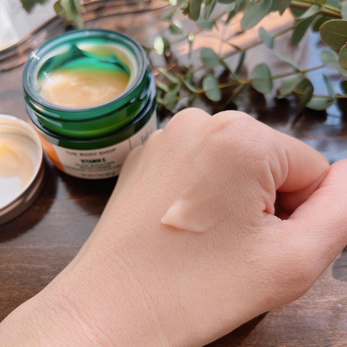 VC グロウ モイスチャージェルクリーム/THE BODY SHOP/フェイスクリームを使ったクチコミ(4枚目)